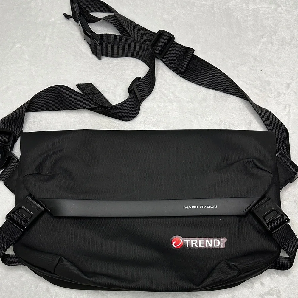 Mark Ryden Postman Black Crossbody Messenger Bag